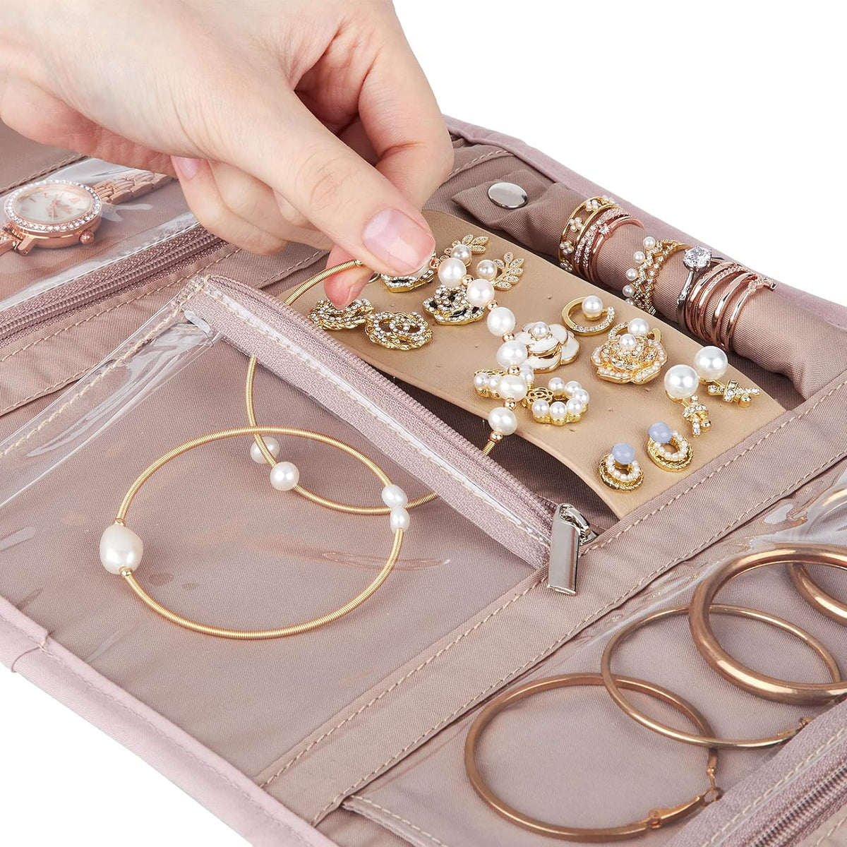Travel Jewelry Case